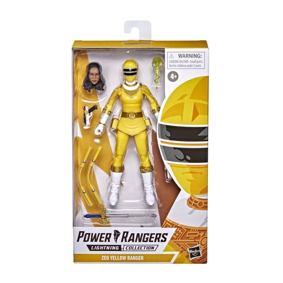 Power Rangers Lightning Collection Zeo Yellow Ranger Figure - Picture 9 of 10